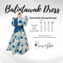 Balintawak Floral Dress - Azul (Sold Out)