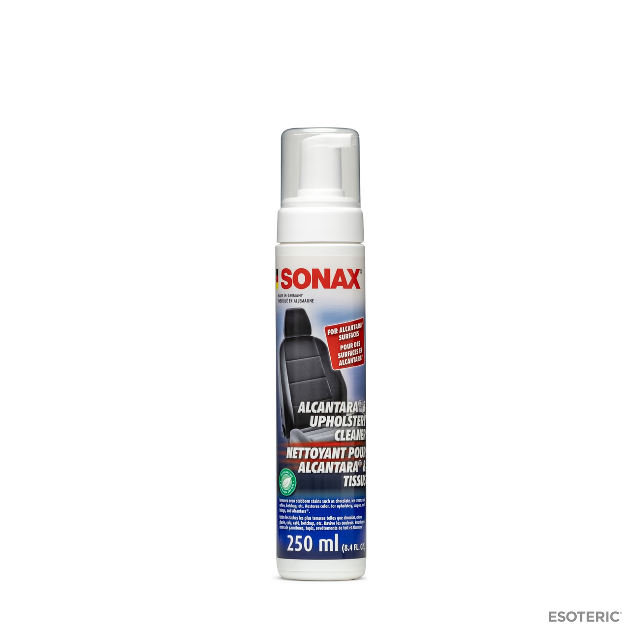 Sonax Upholstery and Alcantara Cleaner 250ml | Suede Cleaning Foam