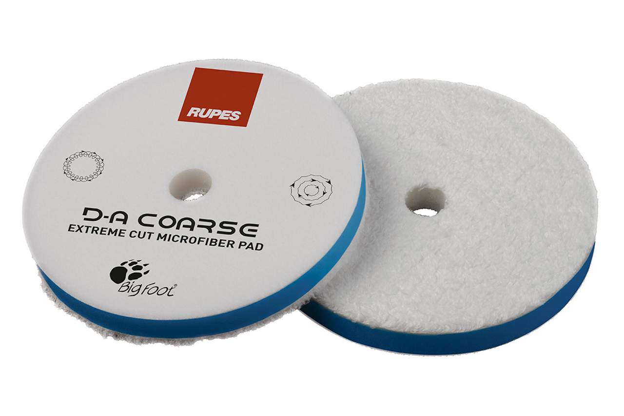 RUPES DA Blue Coarse Foam Pad - 6 Inch - 2-Pack 