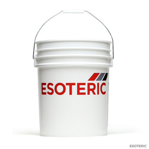 Esoteric 5 Gallon Wash Bucket. White