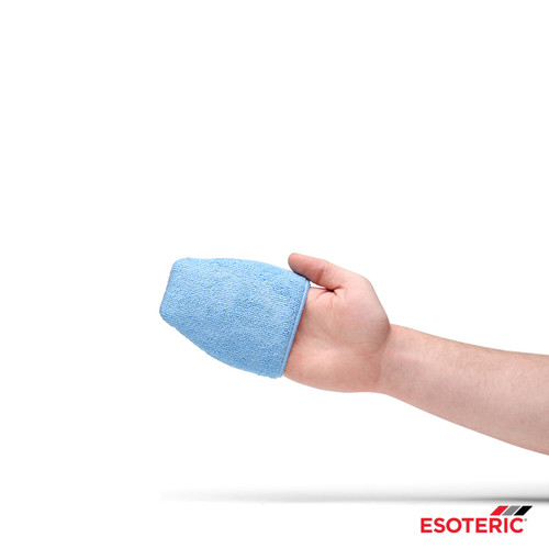 Autofiber Thick Microfiber Coating Applicator Sponge with Plastic Barrier