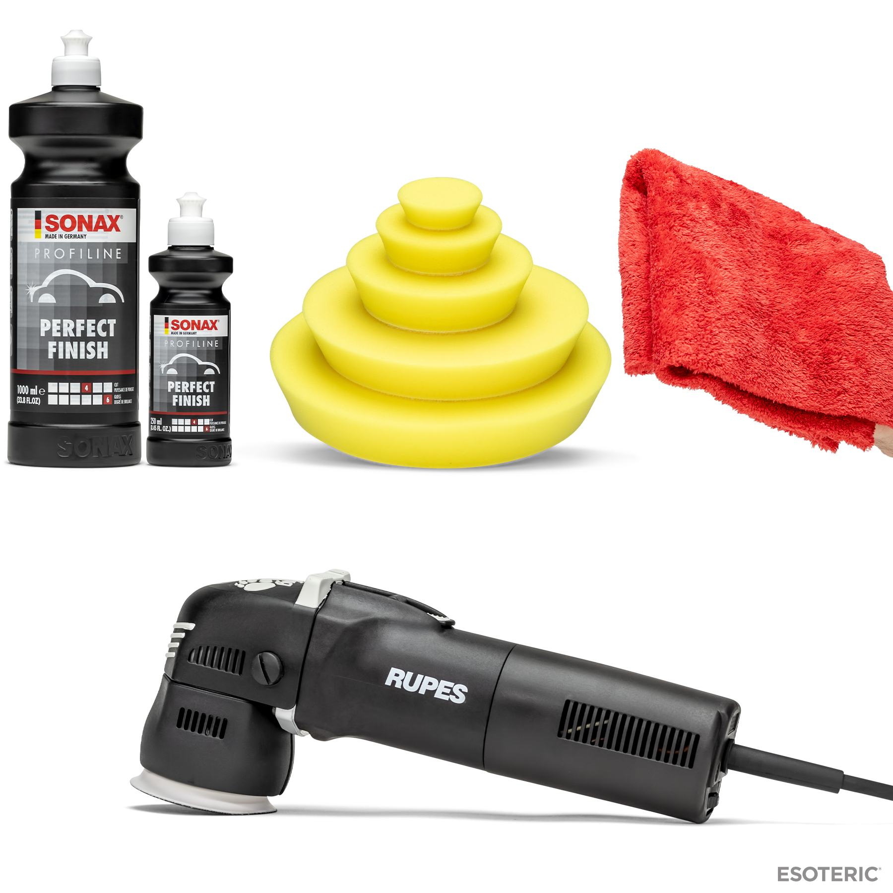 RUPES LHR75E MINI Random Orbital Polisher – Drive Auto Appearance