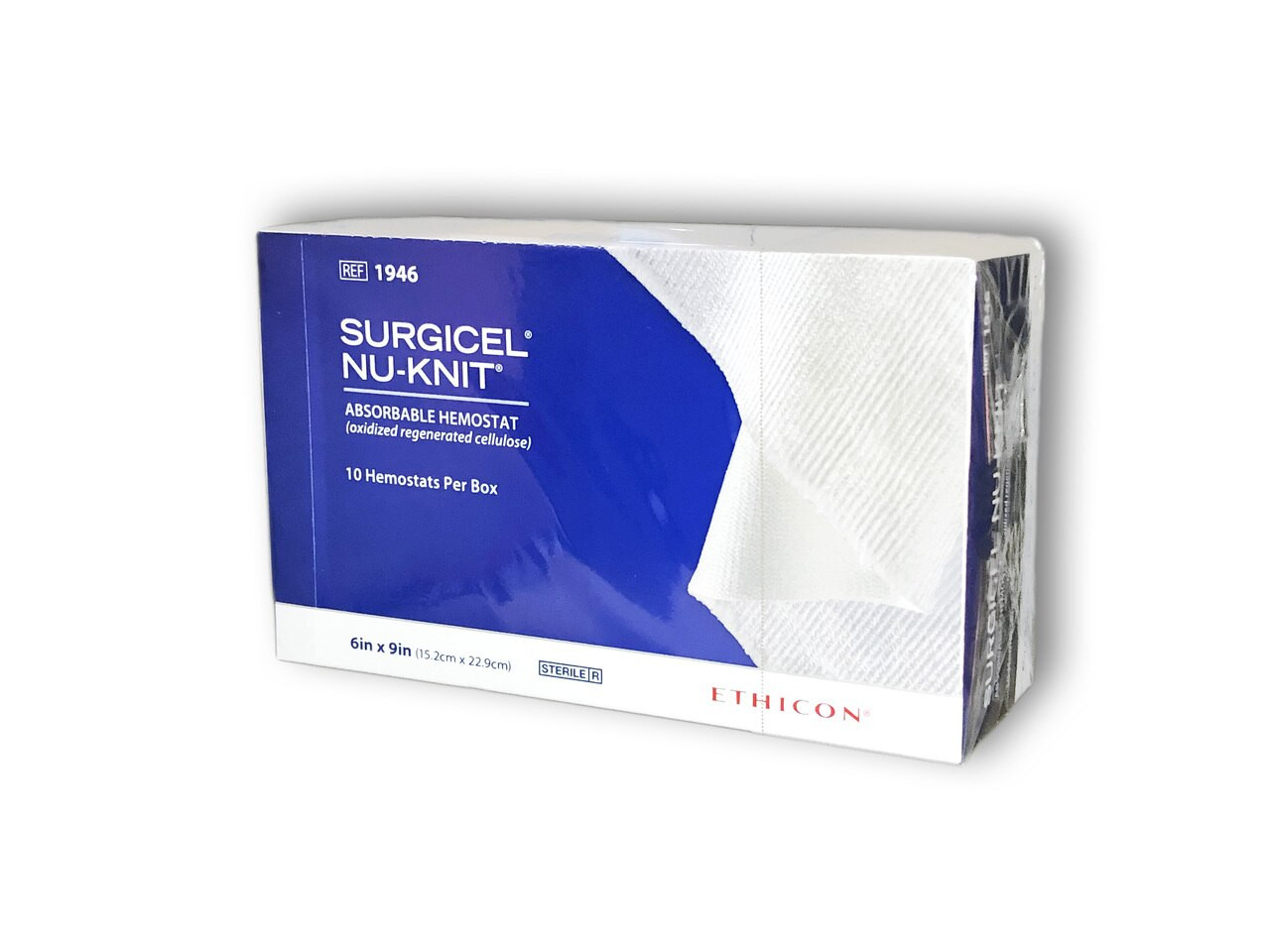 1946 Surgicel NU Knit Absorable Hemostat 6 X 9