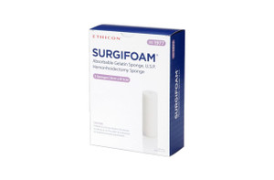 Ethicon 1977 - SURGIFOAM® Absorbable Gelatin Sponge Hemorrhoidectomy Sponge 8 in x 3 in - Box of 5 Ethicon 1977 - SURGIFOAM® Absorbable Gelatin Sponge Hemorrhoidectomy Sponge 8 in x 3 in - Box of 5