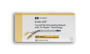 Covidien EGIA60CTAVM - Endo GIA Curved Articulating Medium/Thick Tri-Staple Reload 60.0mm (Purple) Covidien EGIA60CTAVM - Endo GIA Curved Articulating Medium/Thick Tri-Staple Reload 60.0mm (Purple)