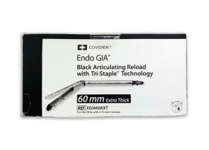Covidien EGIA60AXT - Endo GIA Black Articulating Reload w/ Tri-Staple Technology - Extra Thick; 60mm