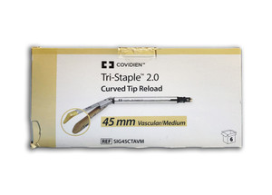 Covidien SIG45CTAVM - Signia Tri-Staple 2.0 Curved Tip Vascular/Medium Reload 45.0mm (Gold)