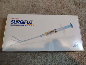 Ethicon SURGIFLO®Hemostatic Matrix 8 mL - Box of 1 Ethicon SURGIFLO®Hemostatic Matrix 8 mL - Box of 1
