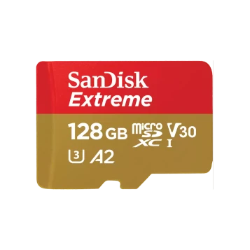 SanDisk Extreme microSDXC™ UHS-I CARD - 128GB