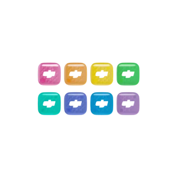 DJI Mic Mini 2S Multi-Color Magnetic Front Cover Set
