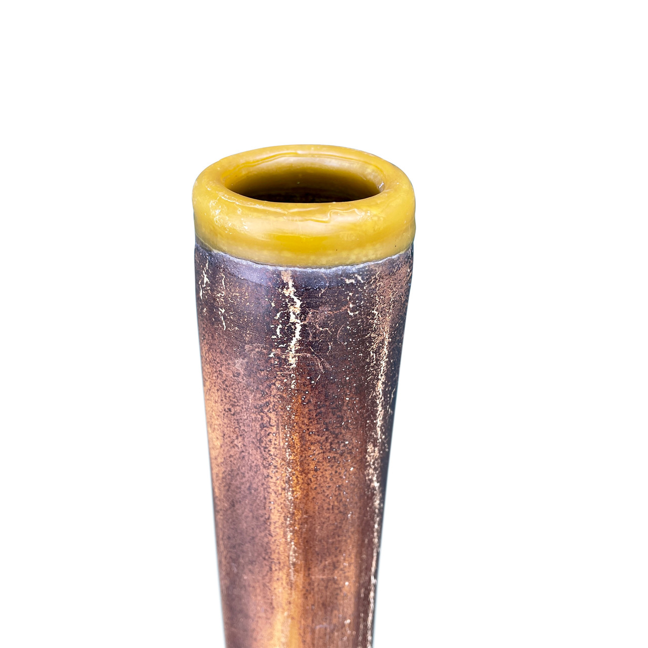 Handfired Modern Didgeridoo Beeswax Mouthpiece Easy Player! Key of D Djembe Direct