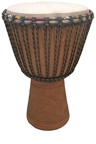 Paragon Heartwood Ivory Coast Djembe - 14x25 - Djembe Direct