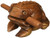 Deluxe Medium 4" Wood Frog Guiro Rasp