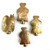 Bullet Nativity Set from Liberia, Africa - 11 pieces - from War to Peace