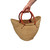 Deluxe Natural African U-Shape Shopping Basket - Large 18"