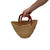 Deluxe Natural African U-Shape Shopping Basket - Small 10" Deluxe Natural African U-Shape Shopping Basket - Small 10"