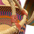Deluxe Round Colorful African Basket - Large 16" Deluxe Round Colorful African Basket - Large 16"