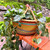 Deluxe Round Colorful African Basket - Large 16" Deluxe Round Colorful African Basket - Large 16"