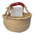 Deluxe Round Natural African Basket - Medium 14"
