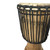 Classical Heartwood Djembe  Drum - 7-8 x 15-16