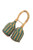 Double Woven Seed Caxixi Basket Shaker