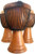 Paragon Heartwood Senegal Djembe Drum - 13x24