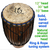 Classic Heartwood Hand-carved Tumbadora Conga Drum - 12x30