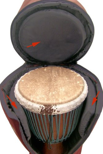 Professional Djembe Case - Accessory Padding Kit - Djembe Direct
