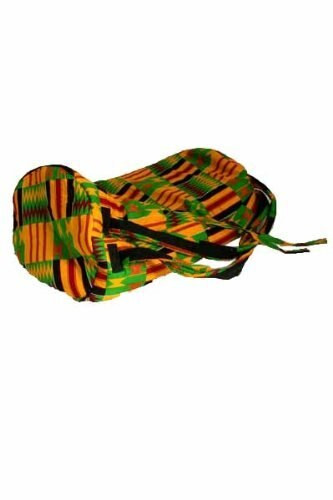 African Kente Cloth Djembe Drum Bag - Mini 9