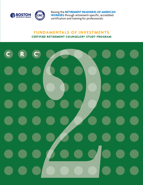 CRC 2 Fundamentals of Investments