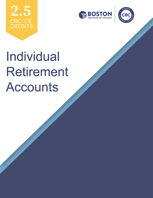 Individual Retirement Accounts PDF Download Course