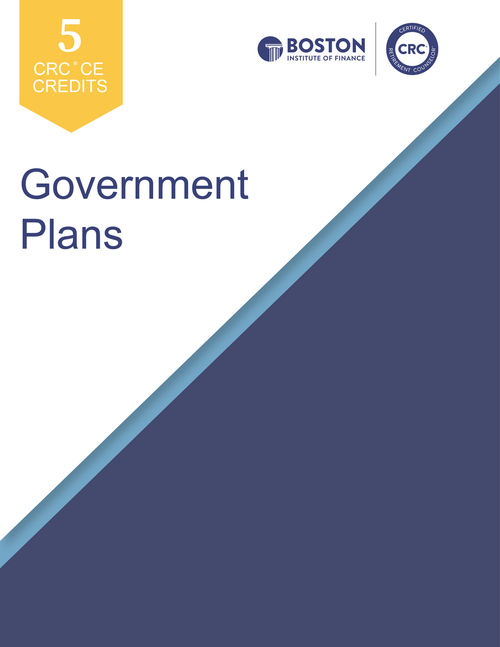 Government Plans PDF Download Course