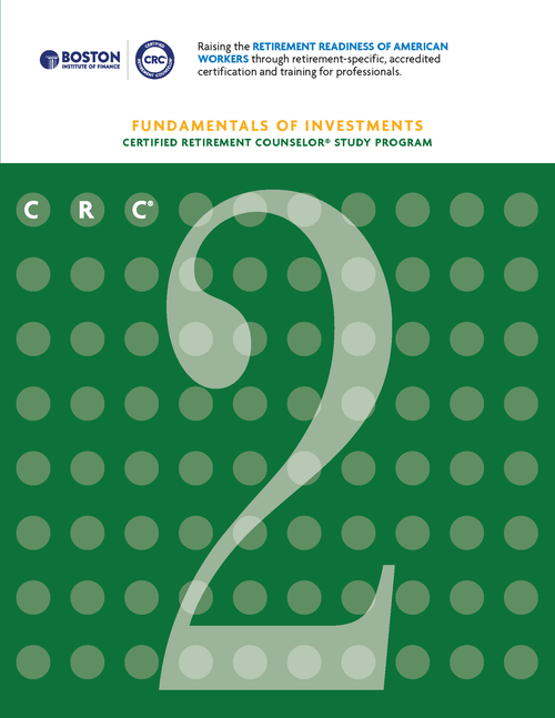 CRC 2 Fundamentals of Investments CE