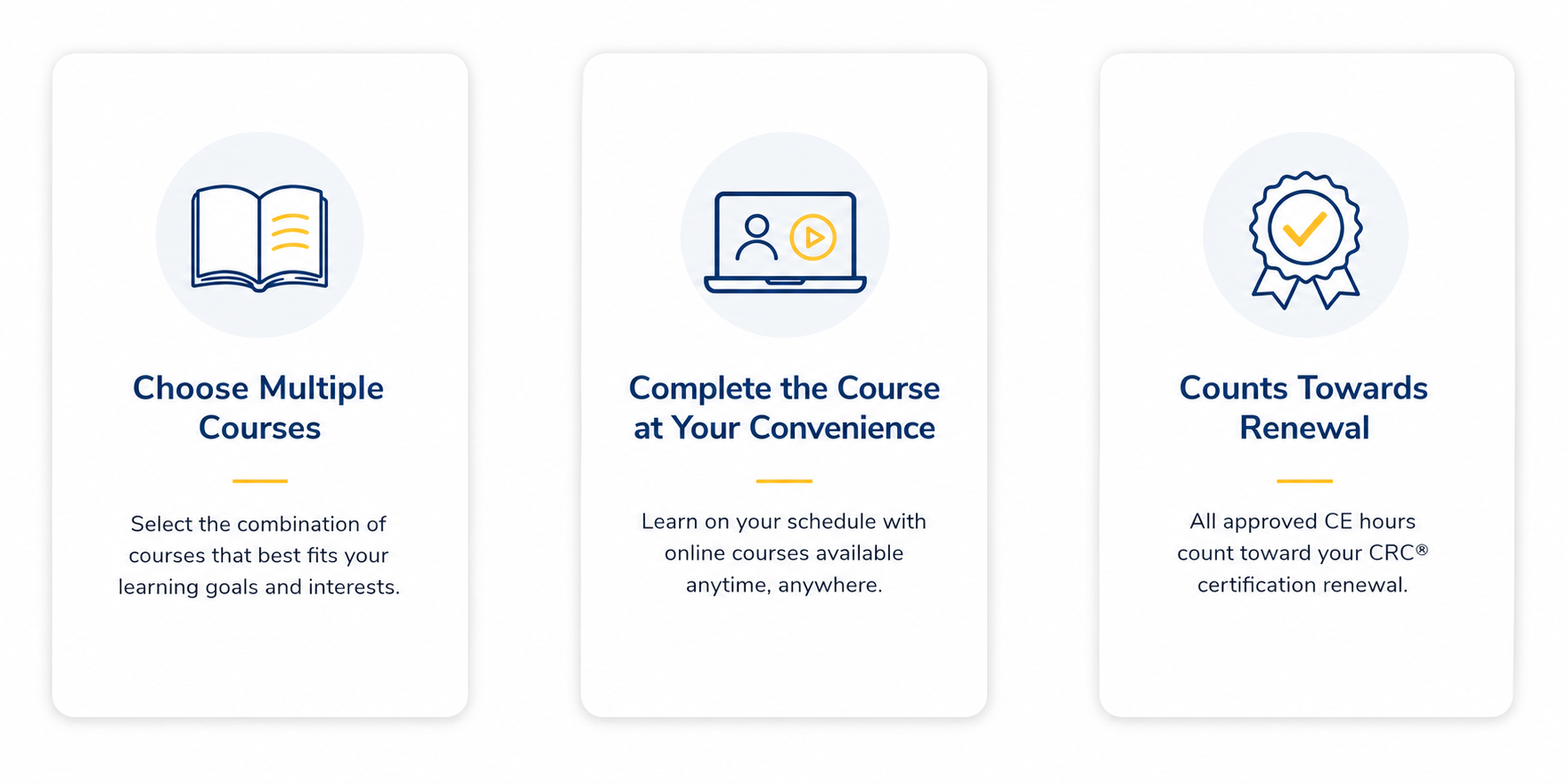 course benefits