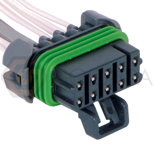 1x Connector 10-way for Chevrolet Module Control PT588