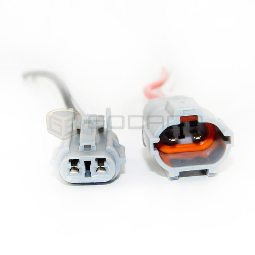 1 X set Connectors 2-way harness wiring lights socket male female Universal