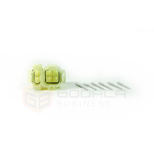 1x Connector 6-way for  Scooter Ignition Box CDI 139QMB