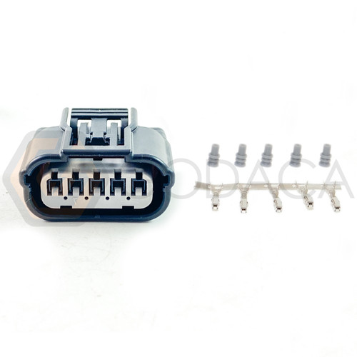 1x Connector 5-way for Turbo Solenoid K6T52372 w/out wire