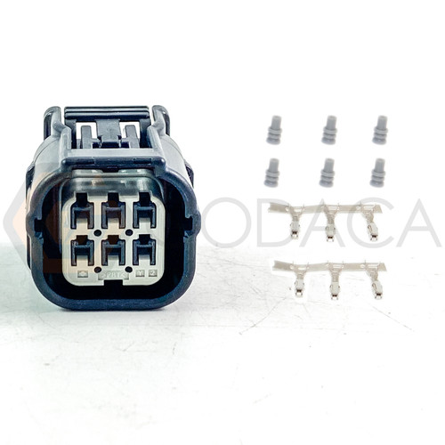 1x Connector 6-way for Oxygen Sensor 234-5098 w/out wire