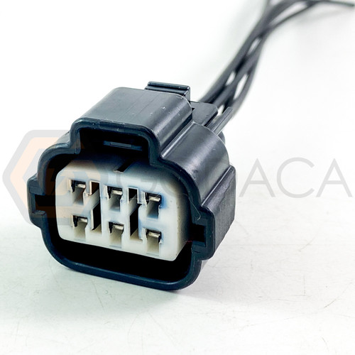 1x Connector 6-way for Headlight 90980-11194