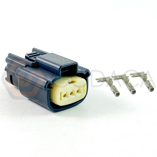 1x Connector 3-way for Ignition Coil WPT-931 w/out wire