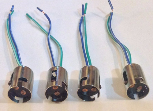 4x Connectors Socket Bulb Brake Light Harness Pigtail 1157 1016 1034 1152 Led