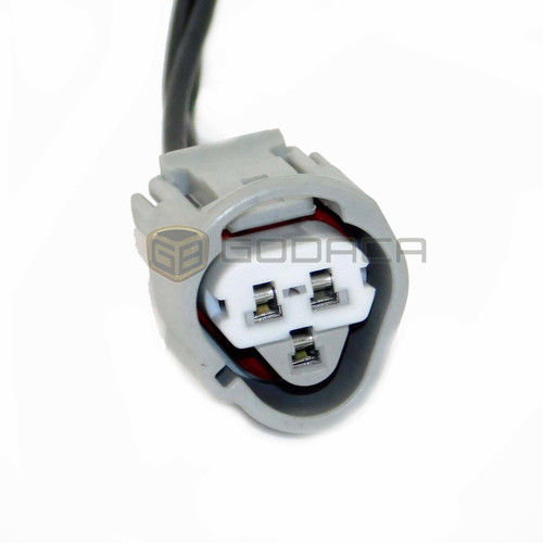 1x Connector pigtail for Toyota 3-Way Coolant Temp Sensor 90980-11451