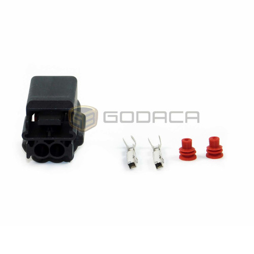 1x Connector for Washer Fluid 2-way Ford replace WPT-948 w/out wire