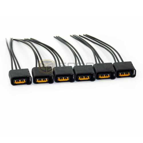 6x Connector 3-way for Ignition Coil 178-8388