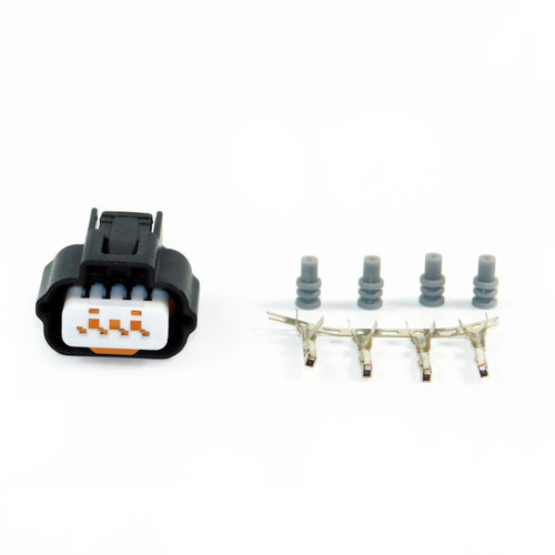 1x Connector 4-way  for Mitsubishi throttle body sensor tps w/out wire