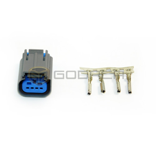 1x Connector 4-way 4 pin for Ford Keyless entry Antenna WPT-1328 w/out wire