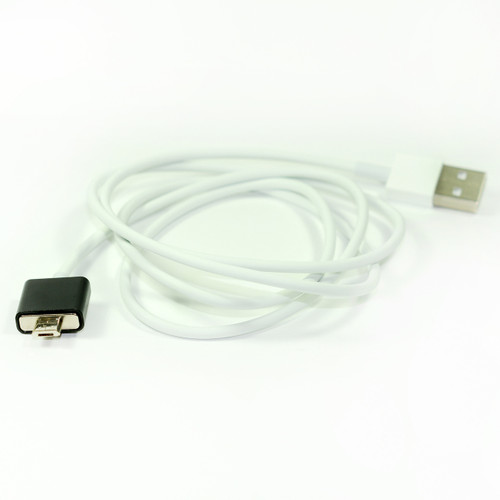1x Magnetic Usb Cable Elegant Metal Black Color for Micro Usb