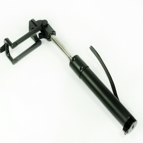 1x Black Foldabable Selfie Stick for Android Iphone