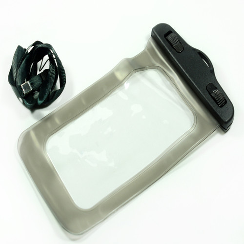 Gray Universal Waterproof Case for Iphone Android Phones